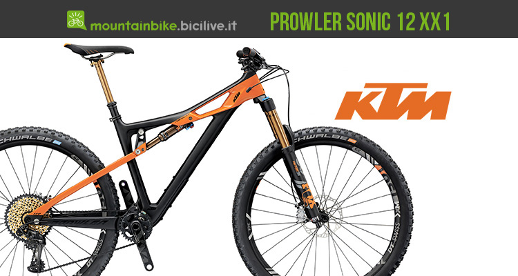 KTM Prowler Sonic 12 XX1: una mtb 29 da enduro con 150 mm di escursione