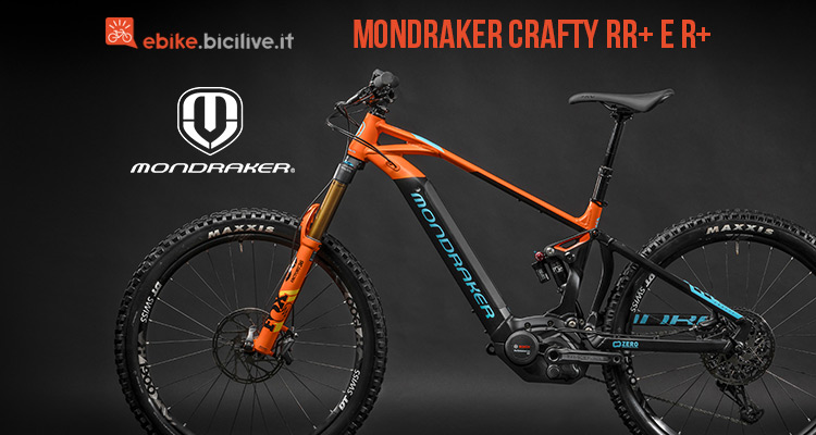 Mondraker Crafty RR+ e R+ 2019, una eMTB tra all mountain ed enduro