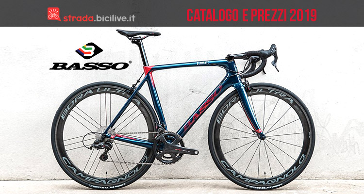 Le bici Basso da strada, cross e triathlon: il catalogo del 2019