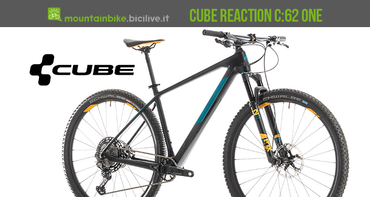 CUBE Reaction C:62 ONE 2019: la MTB da XC in carbonio