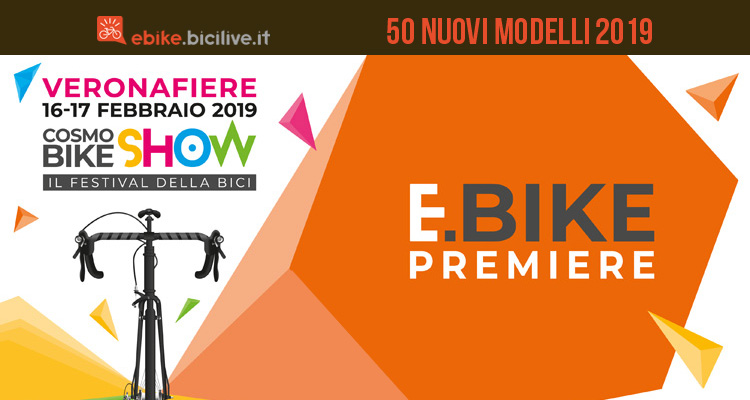 eBike Première a CosmoBike Show 2019: la vetrina sul futuro