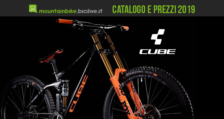 Le Mountain bike Cube 2019: catalogo e listino prezzi