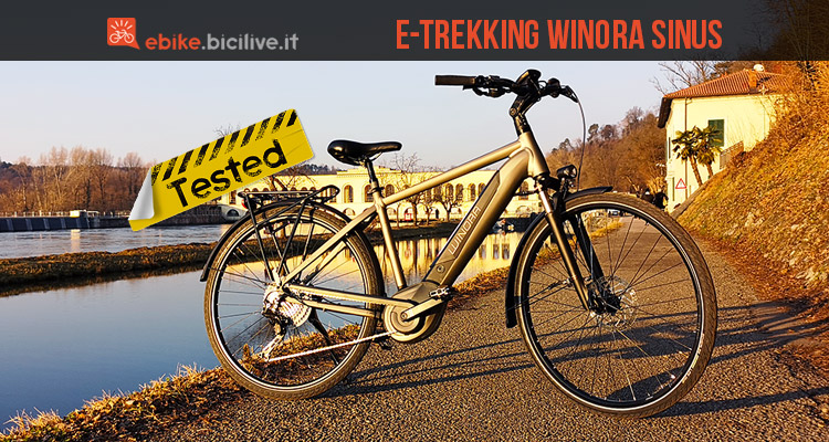 Il test della ebike da trekking Winora Sinus iX11: potenza da vendere