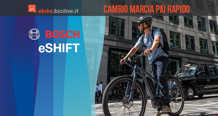 Bosch eShift: il cambio integrato per una guida rilassata in e-bike