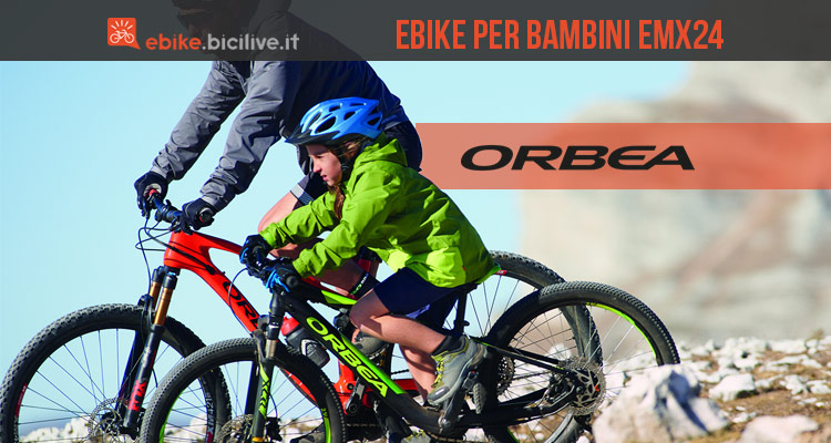 EMX24 è la prima ebike Orbea pensata per i bambini