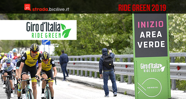 Ride Green 2019 per un Giro d’Italia eco-sostenibile