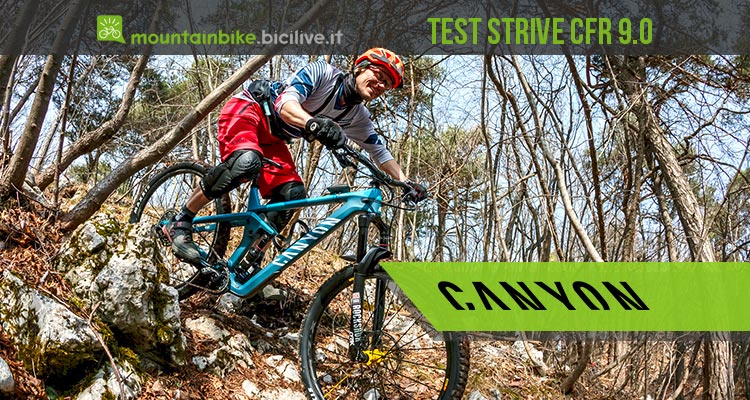 Il test della Canyon Strive CRF 9.0 Team 2019: ruote da 29″ e nuovo Shapeshifter