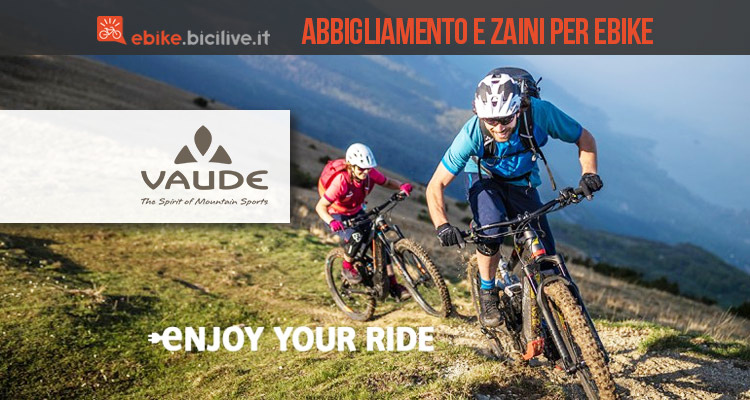 Zaino E-Bracket, maglia e pantaloncini E-Moab: la linea per ebike di Vaude