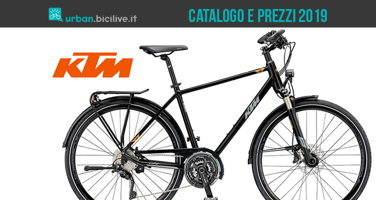 Il catalogo KTM delle bici da città, trekking e bambini 2019