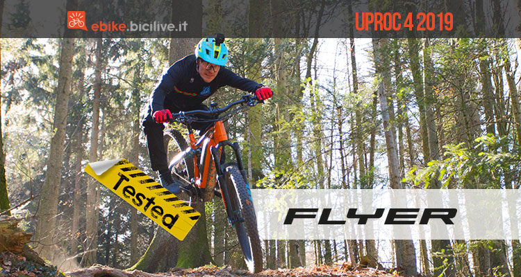 Il test della FLYER Uproc 4, eMTB con motore Panasonic GX0