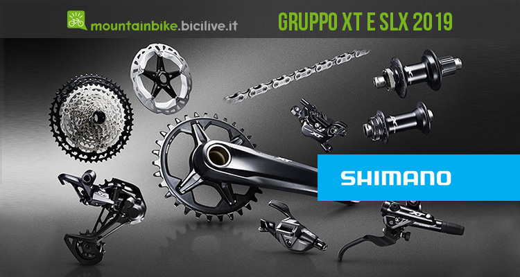 Nuovi gruppi Shimano Deore XT e SLX a 12 velocità