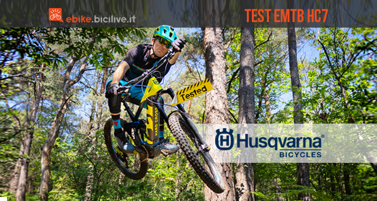 Il test della e-MTB Husqvarna 27,5 HC7: 180 mm e grinta da vendere