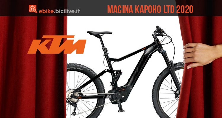 Novità eMTB 2020 da KTM: la Macina Kapoho LTD