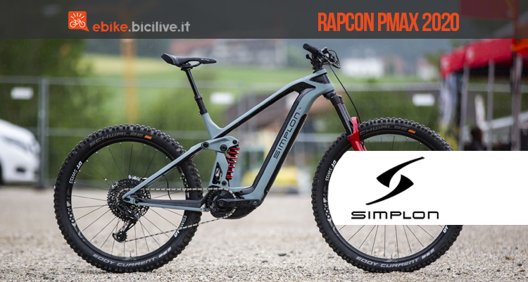 Simplon Rapcon Pmax 2020, una eMTB da enduro aggressiva e moderna