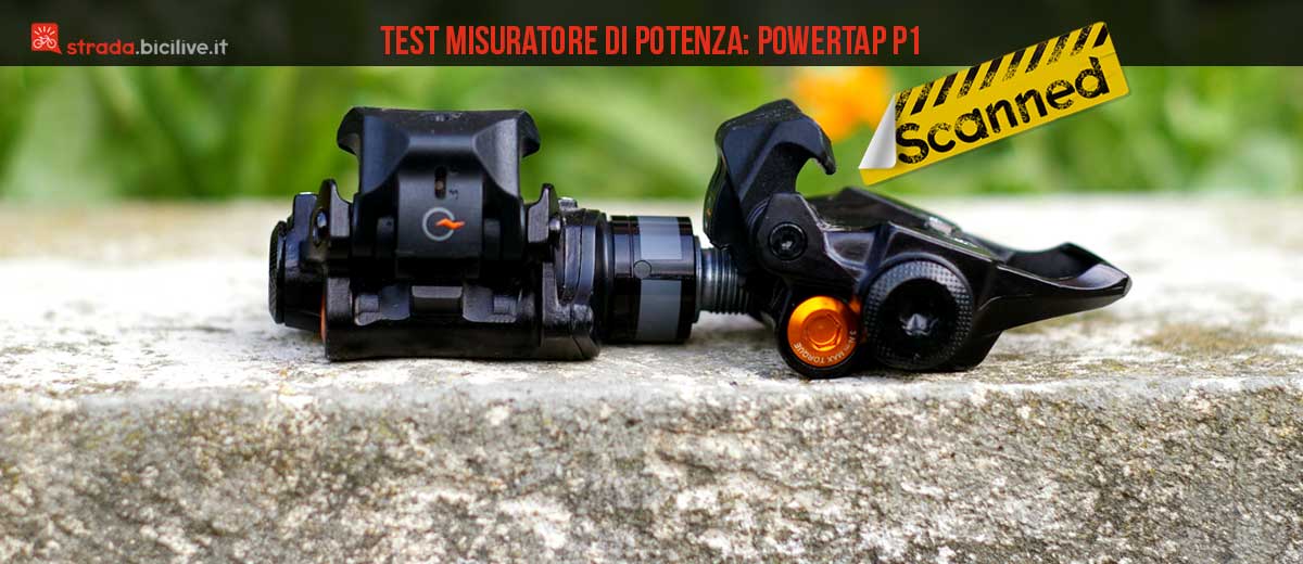 Test misuratore di potenza PowerTap P1
