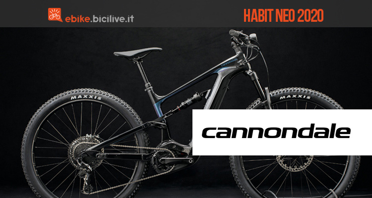 Una nuova gamma di eMTB trail Cannondale per il 2020: Habit Neo