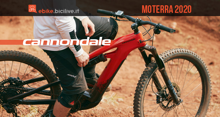 Nuova eMTB Cannondale Moterra: ruote da 29″ e triangolo in carbonio