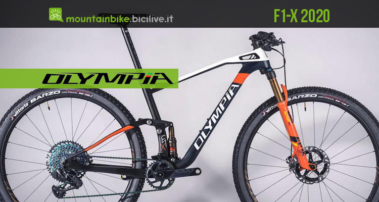 Olympia F1-X 2020: una mountain bike da 29″ per XC aggressivo