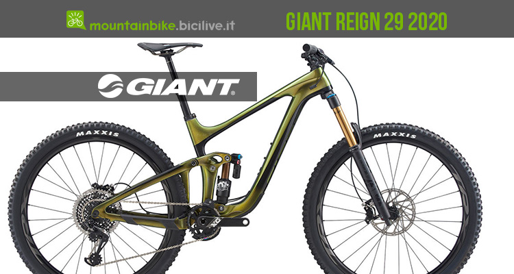 Il bolide da enduro Giant 2020 è la Reign 29