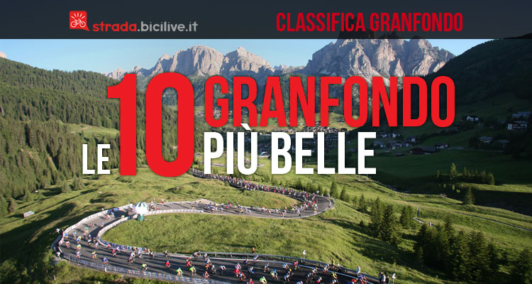 La classifica delle 10 granfondo più belle