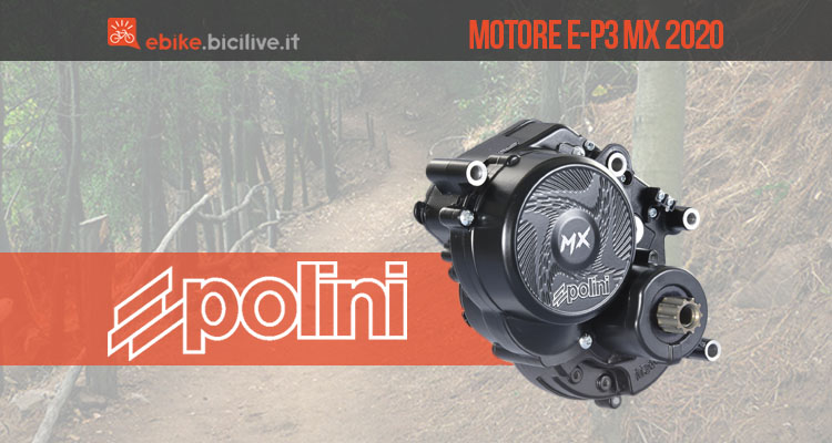 Polini E-P3 MX, la nuova generazione di motori per ebike