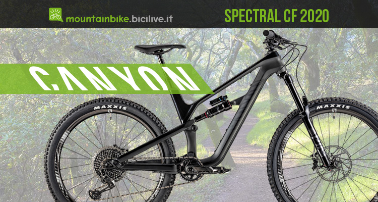 Canyon Spectral CF e Spectral AL 2020: due trail bike veloci e maneggevoli