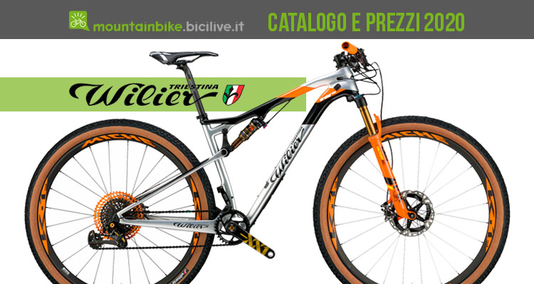 Le mountain bike Wilier Triestina 2020: catalogo e listino prezzi