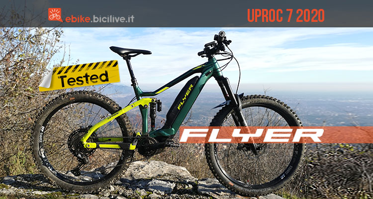 Il test della eMTB FLYER Uproc 7 8.70 2020 con motore Panasonic GX Ultimate
