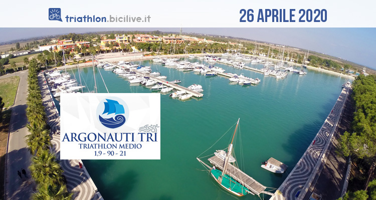 Triathlon Medio Porto degli Argonauti, il 26 aprile 2020 a Marina di Pisticci