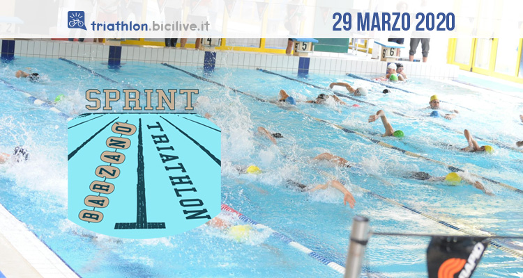 Il Triathlon Sprint di Barzanò: domenica 29 marzo 2020