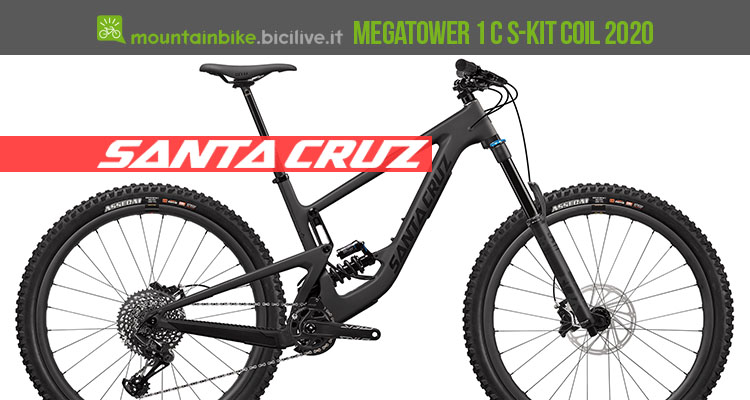 Santa Cruz Megatower 1 C S-Kit Coil 2020: la mtb da 29″ per l’enduro