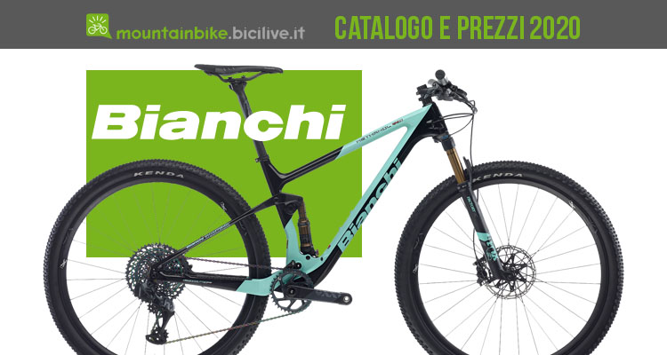 Le mountain bike Bianchi del 2020: catalogo e listino prezzi
