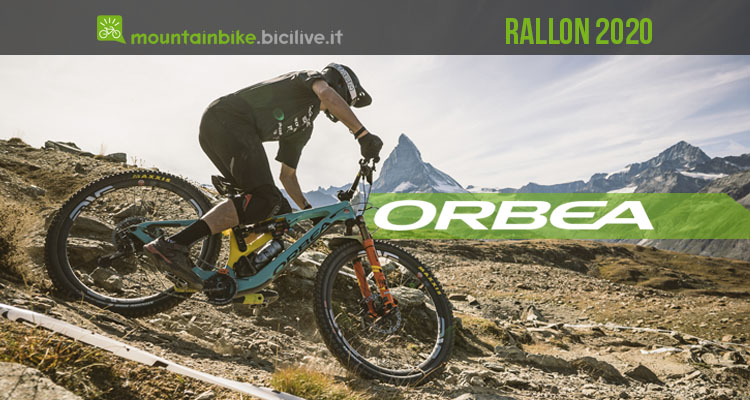 La nuova mtb Orbea Rallon 2020, ora con più travel e una nuova sospensione