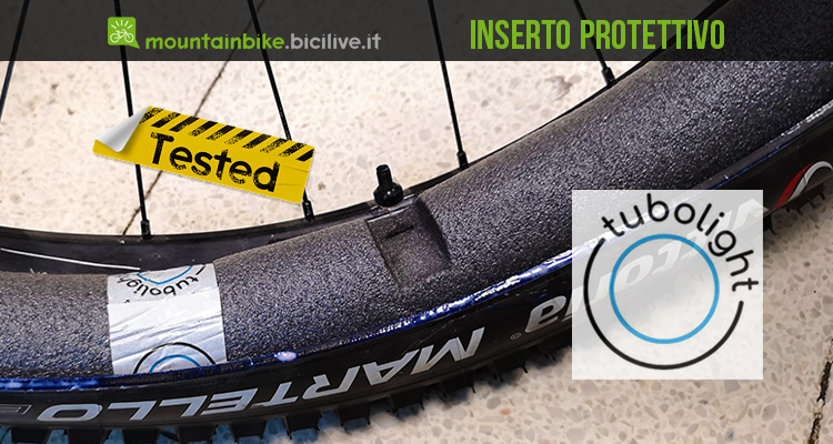 Il test degli inserti Tubolight, una protezione leggera del cerchio MTB