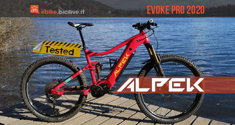 Il test della Alpek EVOKE PRO, una eMTB fatta in Italia con motore Bafang