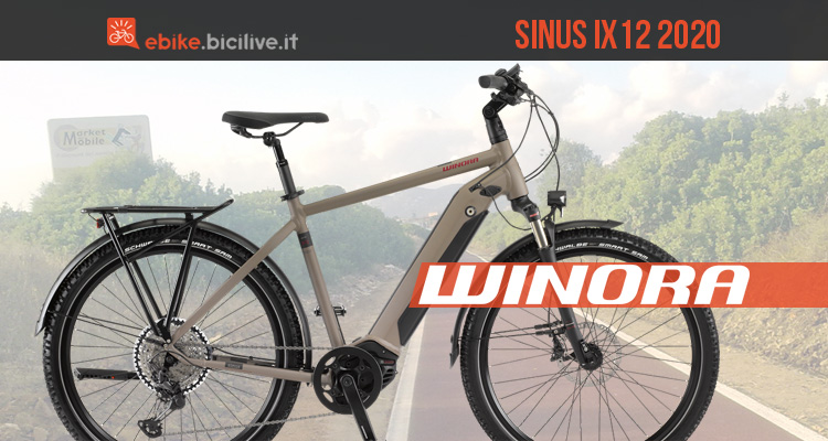 Winora Sinus iX12, la nuova ebike da trekking tuttofare con motore Bosch CX 4Gen