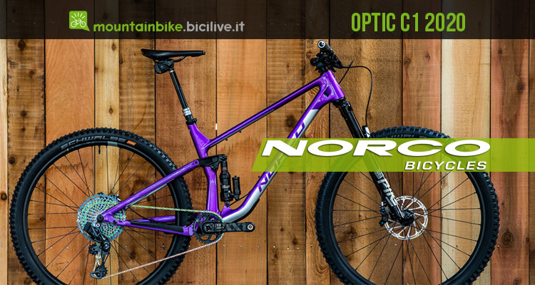 Norco Optic C1 2020: la trail bike che strizza l’occhio all’enduro