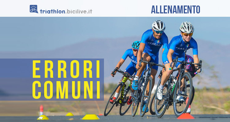 Errori comuni nell’allenamento amatoriale del triathlon