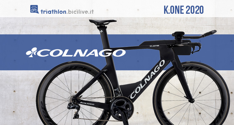 La bici da triathlon Colnago K.one: aerodinamica e velocità