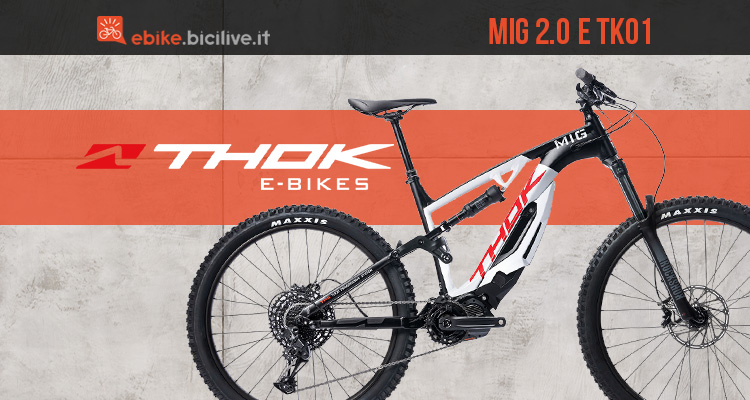Thok E-Bikes salta nel futuro con i nuovi modelli 2021 MIG 2.0 e TK01