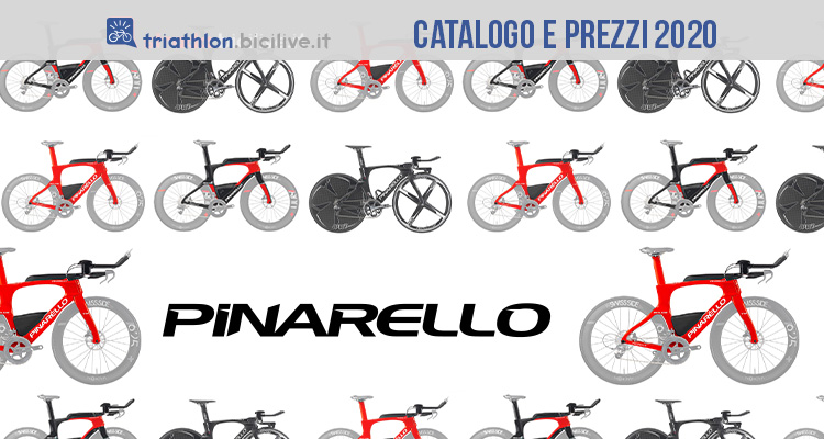 Le bici da triathlon 2020 di Pinarello: catalogo e listino prezzi