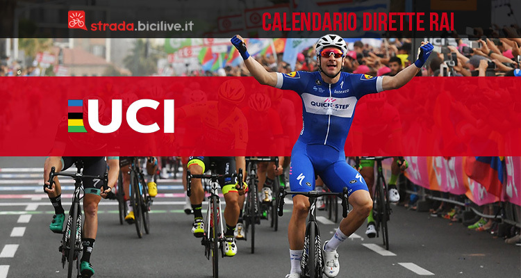 Calendario delle dirette RAI gare UCI 2020: copertura totale per Giro, Tour e Classiche