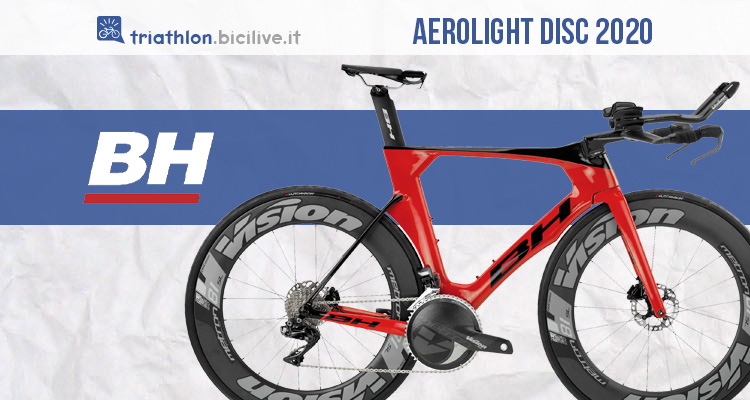 BH Aerolight Disc: bici triathlon dal design aerodinamico e integrato