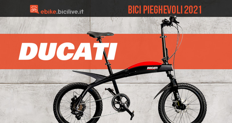 Da Ducati 3 nuove bici elettriche pieghevoli per la città: Urban-E, SCR-E e SCR-E Sport