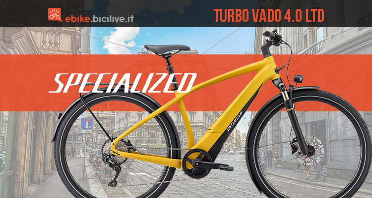 Specialized Turbo Vado 4.0 LTD, dall’urban al trekking