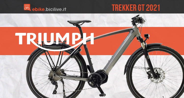 Triumph Trekker GT, lo stile inglese in una e-bike urban/trekking