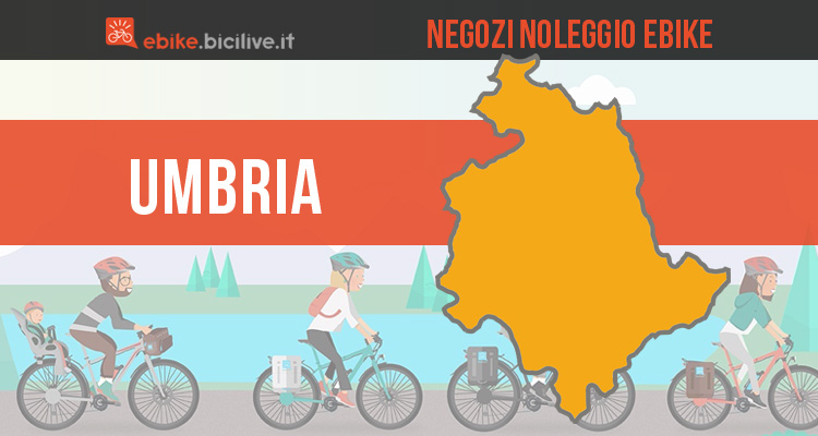Negozi dove noleggiare bici elettriche in Umbria