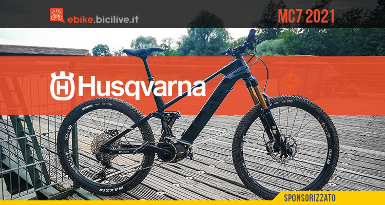 Nuova eMTB Husqvarna MC7 2021: più aggressiva e con motore Shimano EP8