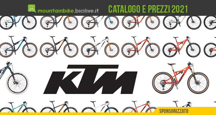 Le mountain bike KTM del 2021: catalogo e listino prezzi