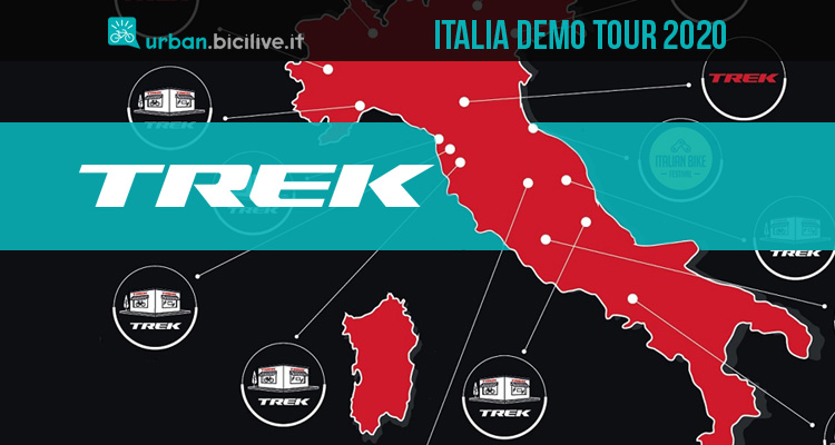 Il Trek Italia Demo Tour 2020 porta le biciclette 2021 vicino a casa tua